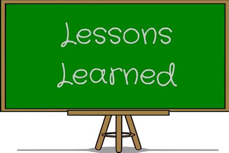 lessons learned  life experience teaches