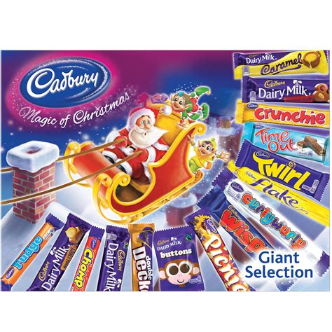 cadbury giant christmas selection box uk grocery