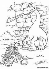 Arlo Malvorlagen Dinosaur sketch template