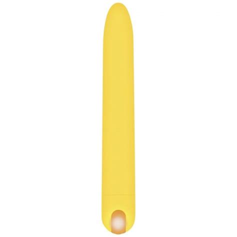 evolved sunny sensations rechargeable vibrator yellow sex toys