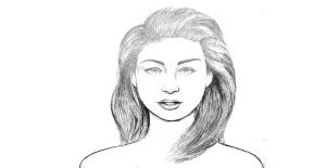 girl face drawing easy step  step cool drawing idea