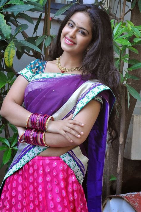 Avika Gor Latest Stills In Half Saree Photos Actress