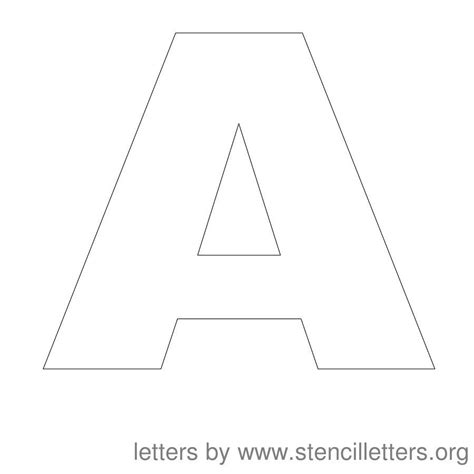 stencils letter stencils printables  printable letter stencils