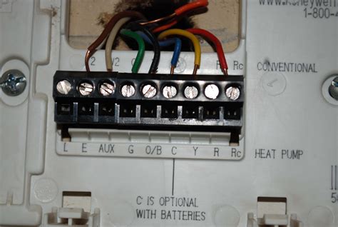 wiring  honeywell home thermostat