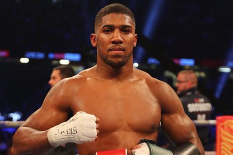 anthony joshua i need to face deontay wilder for the good