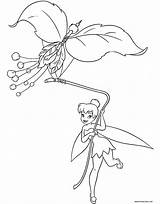Tinker Bell Flying Disney Coloring Pages Fairies Kite Disneyclips Tink Fairy Face Funstuff sketch template