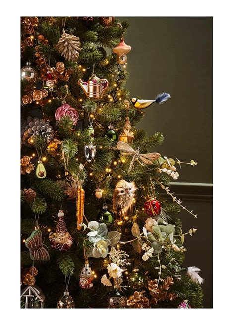 decoris kerstbal  cm set van  bruin de bijenkorf mooie kerstbomen kerstdecoratie