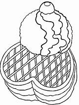 Waffles Waffle Helado Sorvete Gofres Colorare Eis Waffeln Gelato Coloring Supercoloring Ausmalbild Ausdrucken Sorvetes Kostenlos Ausmalen Eiscreme Helados Disegni Infantis sketch template