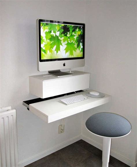 computer schreibtisch fuer kleine schlafzimmer rustikale home office