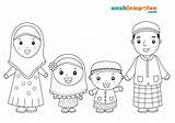 Coloring Pages Muslim Islamic Children Family Kids Their Will Interested Magnificent Exactly Surely Creations Going Display sketch template
