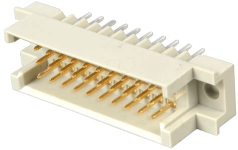 ml   multipoint plug  pin straight  mm     reichelt elektronik