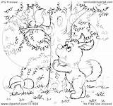 Barking Tree sketch template