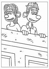 Rita Roddy Flushed Away Coloring Cartoons Pages sketch template