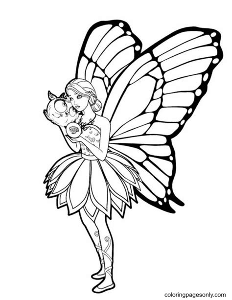 fairy coloring pages games