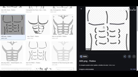 roblox abs template transparent