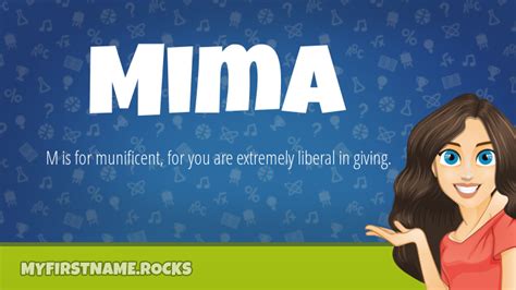 mima   personality popularity