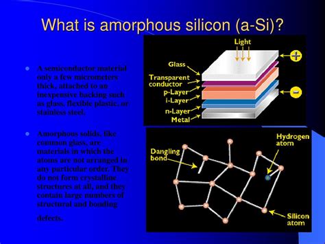 amorphous silicon   aka thin film powerpoint