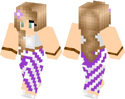 Dress Girl Minecraft Skin Minecraft Hub