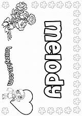 Melody Coloring Pages Color Hellokids Print sketch template