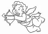 Cupid Coloring Pages Bestcoloringpagesforkids Kids Dreamy Kitty Hello Valentines sketch template
