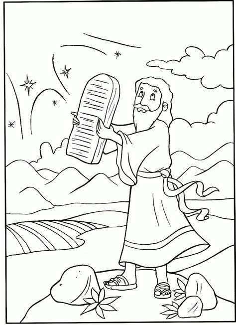 catholic ten commandments coloring pages mandment page ten coloring