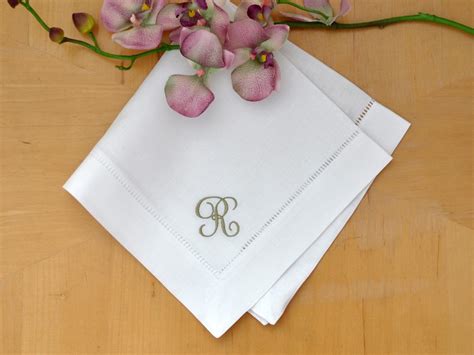 napkin  thread colors custom  monogram napkins
