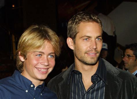 paul walker s brother cody pays tribute to actor on the first