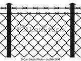 Fence Drawing Wire Barbed Paintingvalley Collection Drawings sketch template