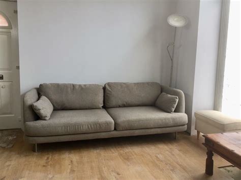 light grey designer sofa   open  reasonable offers  creswell nottinghamshire