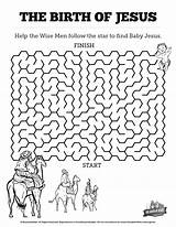 Kids Jesus Maze Mazes Navigate Sharefaith Messiah sketch template