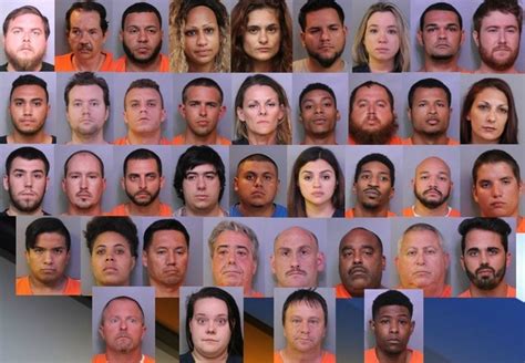 Multiple Florida Agencies Arrest 39 Suspects During