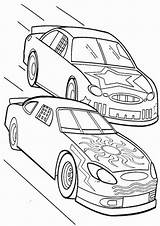 Car Race Coloring Pages Easy Tulamama sketch template