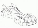 Batmobile Awesome sketch template