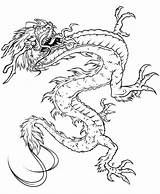 Dragon Chinese Coloring Pages Printable Categories sketch template