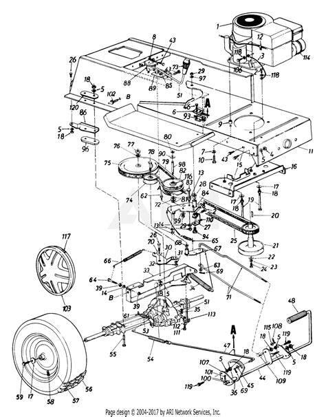mtd variable speed pulley diagram wiring diagram