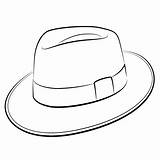 Hat Panama Fedora Drawing Clipart Hats Draw Women Men Clipground Clipartbest Winter Fadora Google Tattoo sketch template