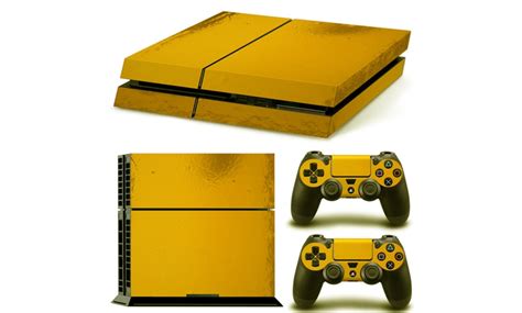 playstation  slim skins groupon goods