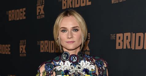 At The Bridge Premiere Diane Kruger And Her Braid Are Absolute