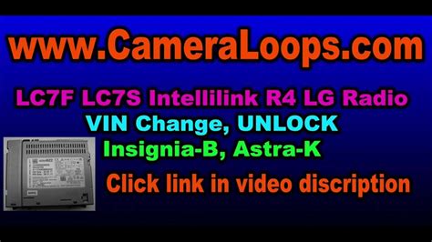 lcf lcs vin programming vin change intellilink  lg unlock insignia  astra  youtube