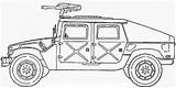 Humvee Hmmwv Drawing Vector Paintingvalley Requests sketch template