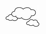 Cloud Coloring Pages Kids Clouds Cloudy Printable Colouring Outline Clipart Template Preschool Clipartbest Shapes Cliparts Templates sketch template