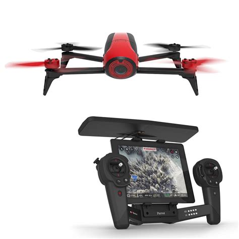 parrot bebop drone  rouge skycontroller drone parrot sur ldlccom