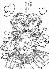 Pretty Cure Coloring Da Max Heart Milazzo Inviate Immagini Laura sketch template