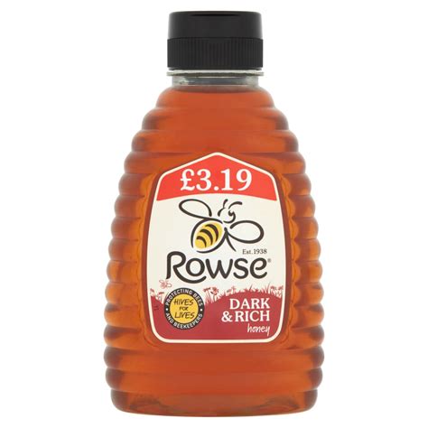 rowse dark rich honey  bb foodservice