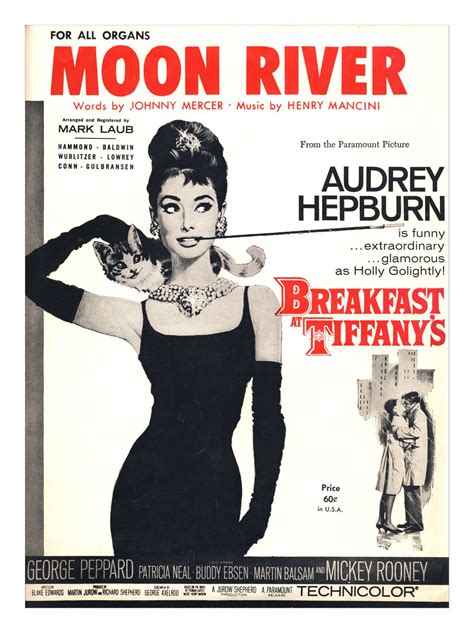 sheet music cover for the song 🌛 moon river as used in the