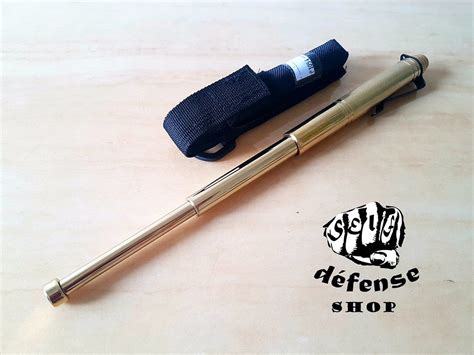 jual pocket baton stick baton stick mini solid steel  defense shop  lapak  defense