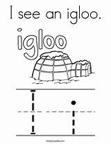 Igloo Coloring Print Twistynoodle Favorites Login Add Starts Tracing Noodle Cursive sketch template
