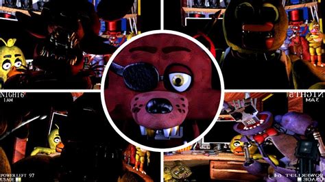 Five Nights At Freddy S Remake All Jumpscares Youtube