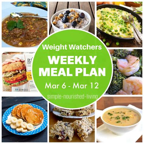 weight watchers weekly meal plan mar  mar  laptrinhx news