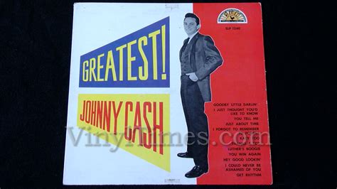 johnny cash greatest vinyl lp vinyltimesvinyltimes